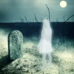 Cemetery Ghost Girl